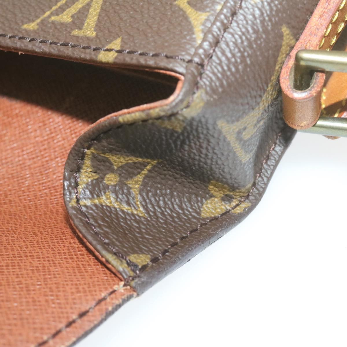 LOUIS VUITTON Monogram Saint Cloud PM Shoulder Bag M51244 LV Auth am608g