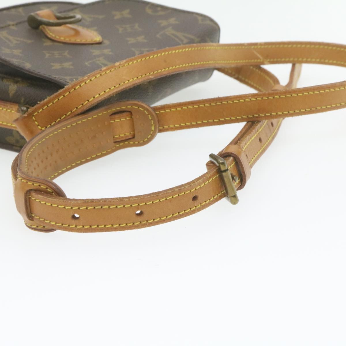 LOUIS VUITTON Monogram Saint Cloud PM Shoulder Bag M51244 LV Auth am608g