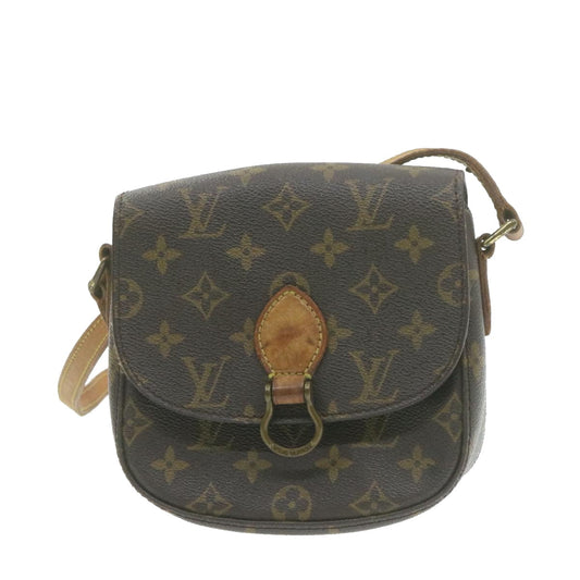 LOUIS VUITTON Monogram Saint Cloud PM Shoulder Bag M51244 LV Auth am753g
