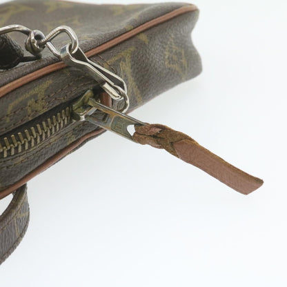 LOUIS VUITTON Monogram Mini Posh Shoulder Bag No.202 LV Auth am788g