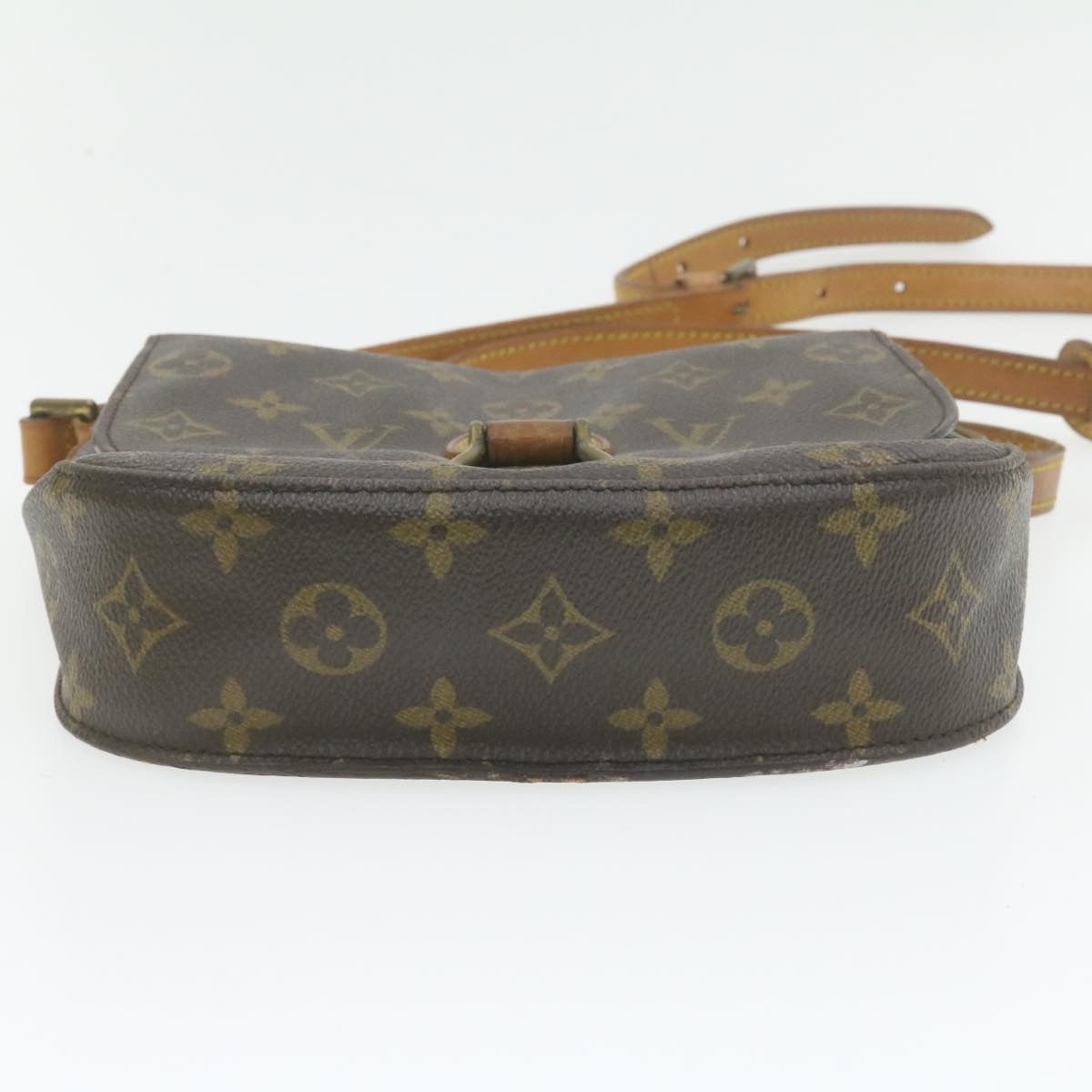 LOUIS VUITTON Monogram Saint Cloud MM Shoulder Bag M51243 LV Auth am937g