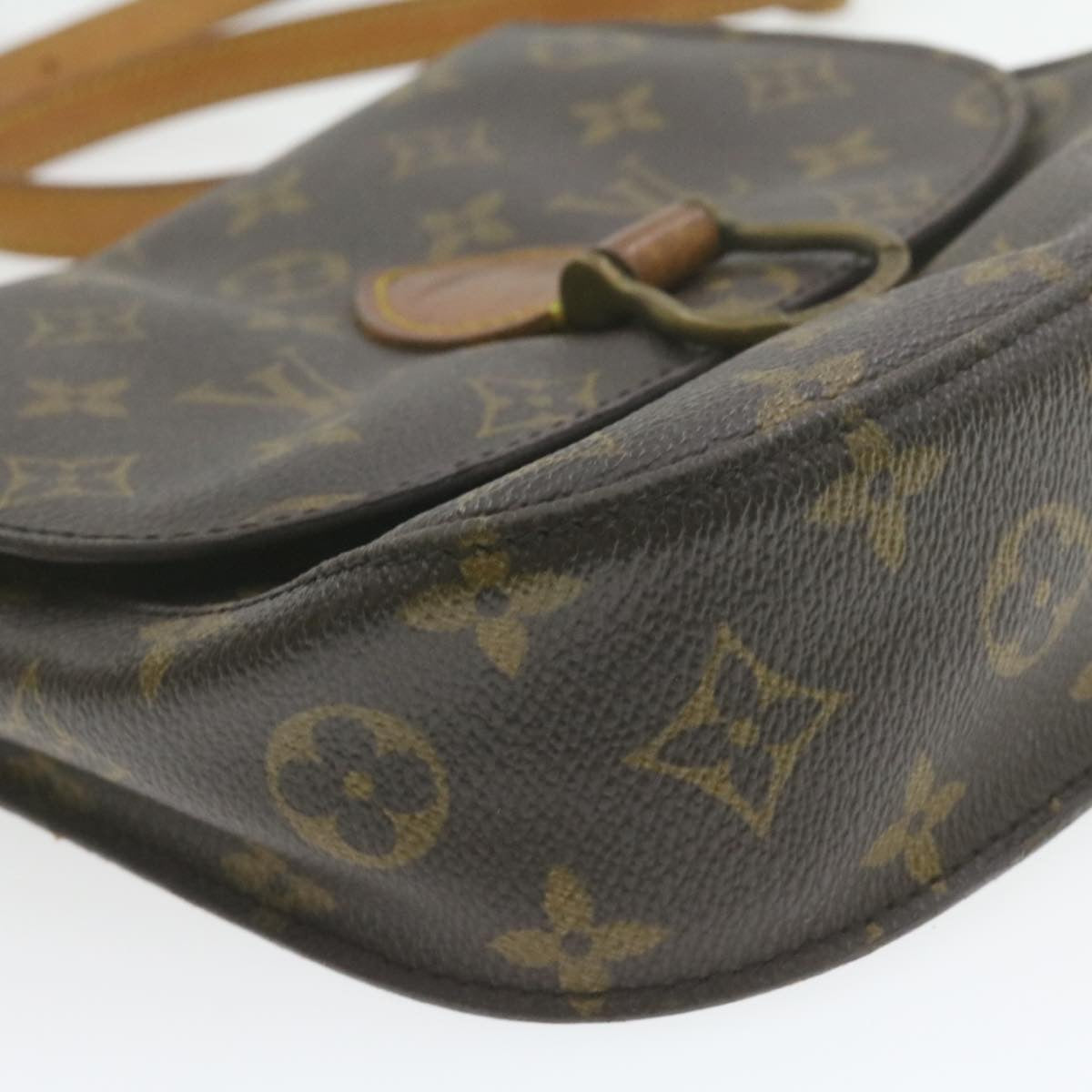 LOUIS VUITTON Monogram Saint Cloud MM Shoulder Bag M51243 LV Auth am937g