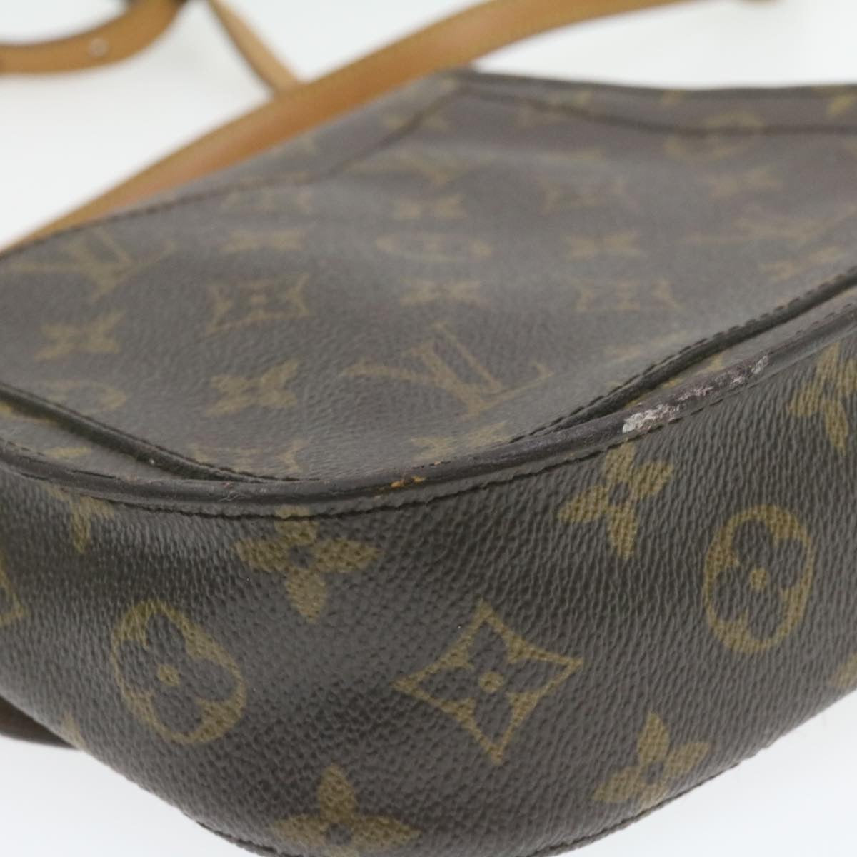 LOUIS VUITTON Monogram Saint Cloud MM Shoulder Bag M51243 LV Auth am937g