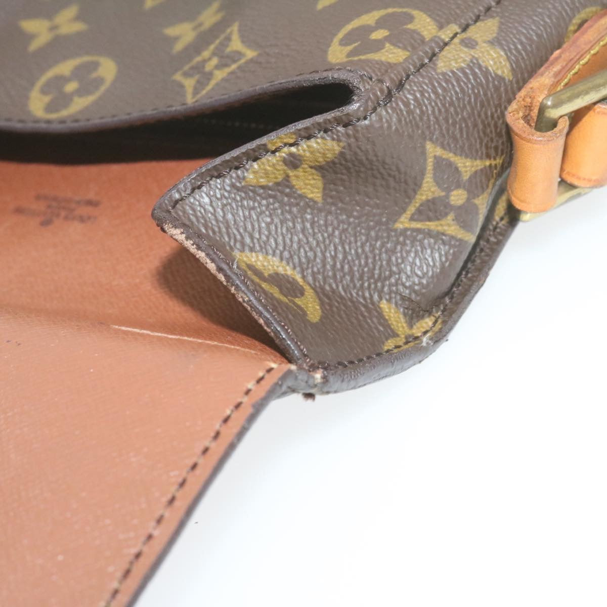 LOUIS VUITTON Monogram Saint Cloud MM Shoulder Bag M51243 LV Auth am937g
