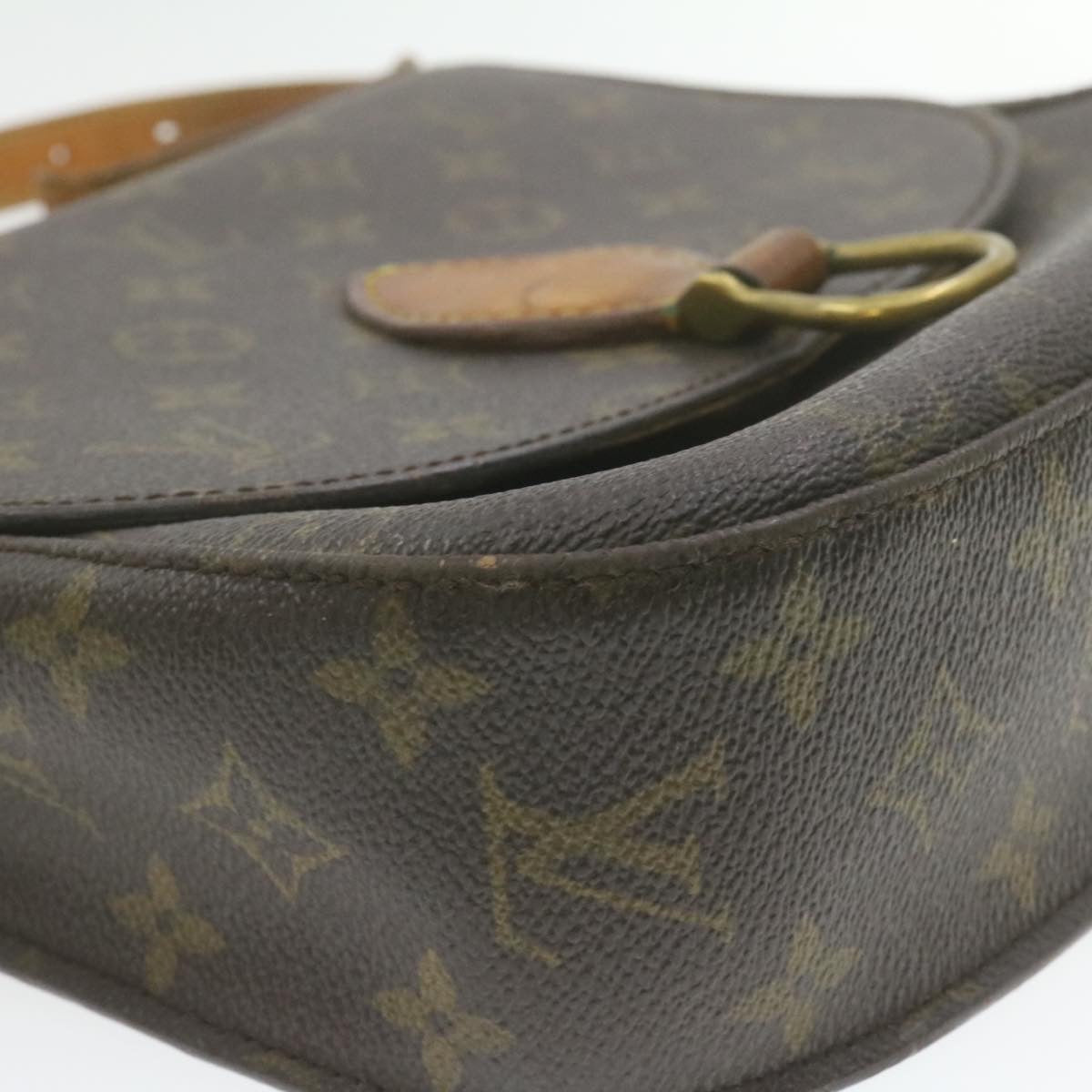 LOUIS VUITTON Monogram Saint Cloud GM Shoulder Bag M51242 LV Auth am941g