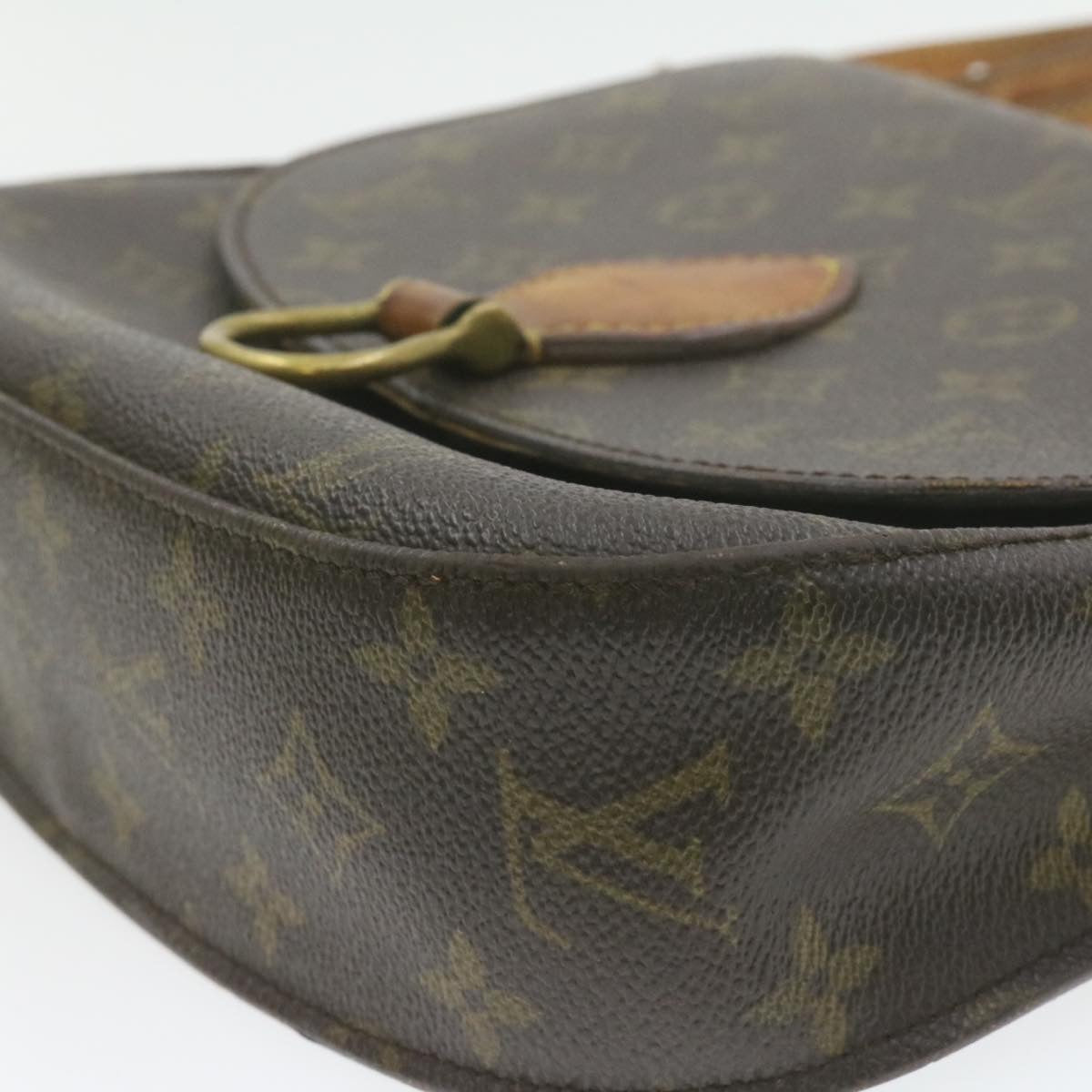 LOUIS VUITTON Monogram Saint Cloud GM Shoulder Bag M51242 LV Auth am941g