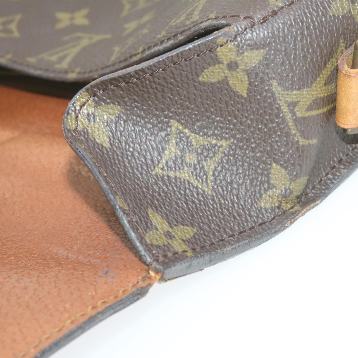 LOUIS VUITTON Monogram Saint Cloud GM Shoulder Bag M51242 LV Auth am941g