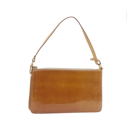LOUIS VUITTON Monogram Vernis Lexington Pouch Beige M91010 LV Auth am961g