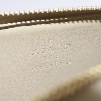 LOUIS VUITTON Monogram Vernis Lexington Pouch Beige M91010 LV Auth am961g