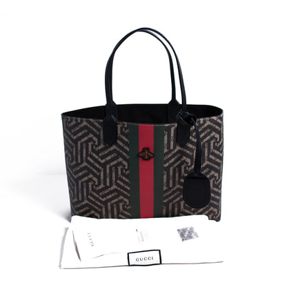 Gucci Caleido Web Bee Tote Bag