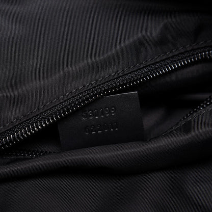 Gucci Black Canvas Web Stripe Crossbody Bag 631199