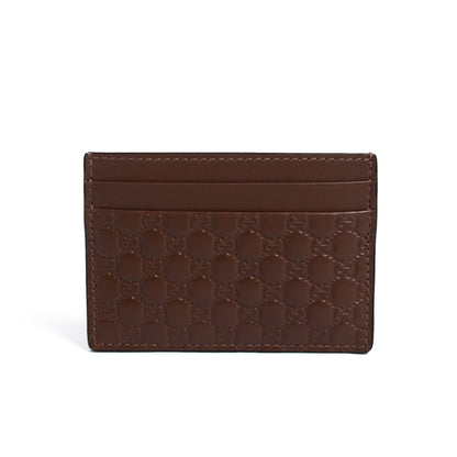 Gucci Guccissima Signature Card Holder