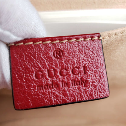 Gucci GG Marmont Mini Canvas & Leather Shoulder Bag