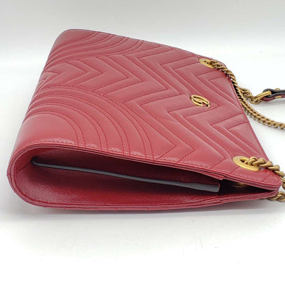 Gucci GG Marmont Quilted Clutch Shoulder Bag