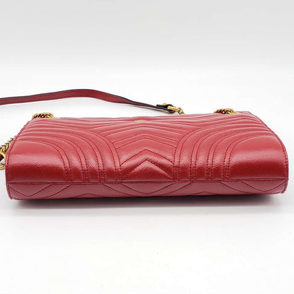 Gucci GG Marmont Quilted Clutch Shoulder Bag