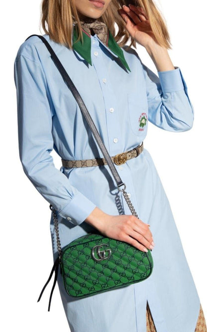 GG Marmont Quilted Crossbody Bag