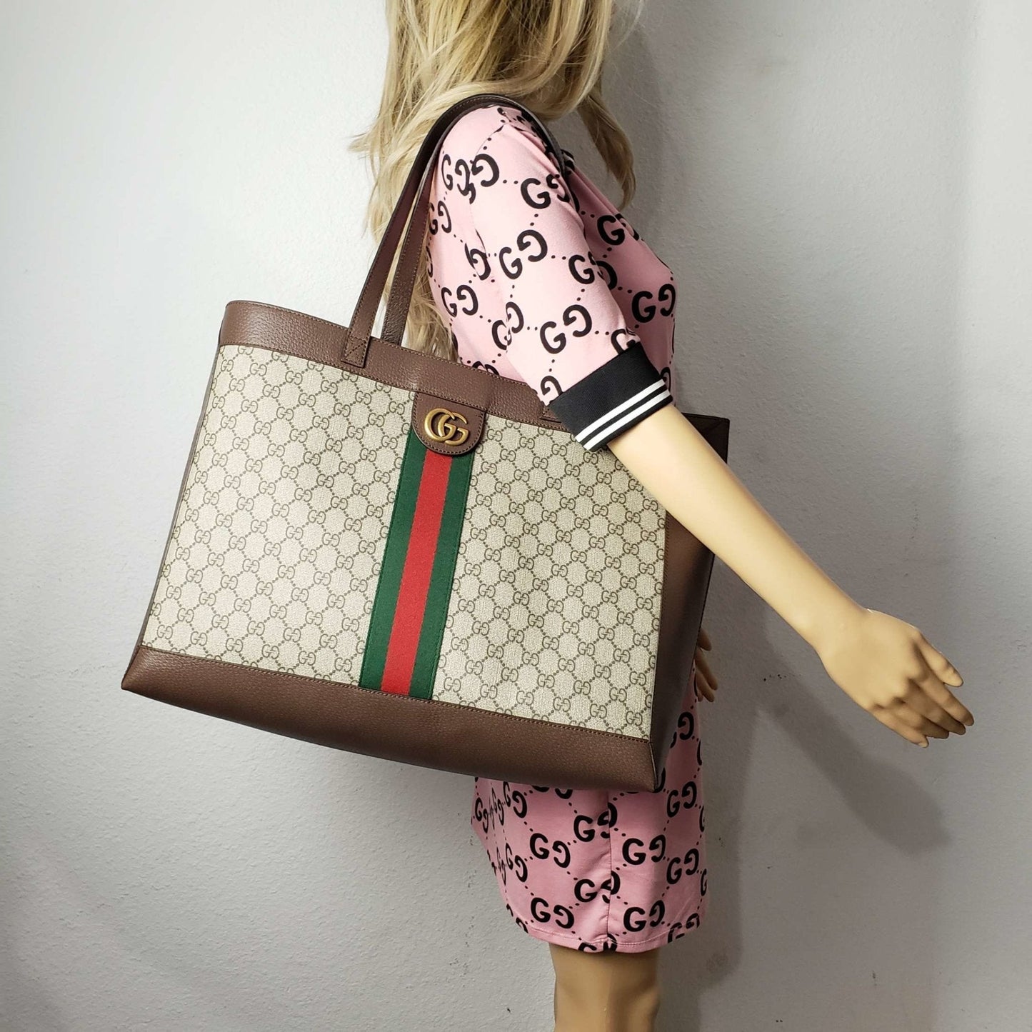 Gucci GG Ophidia Soft Medium Tote Bag