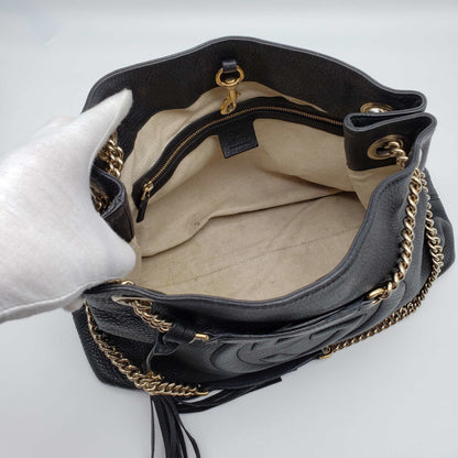 Gucci GG Soho on Chain Medium Shoulder Bag