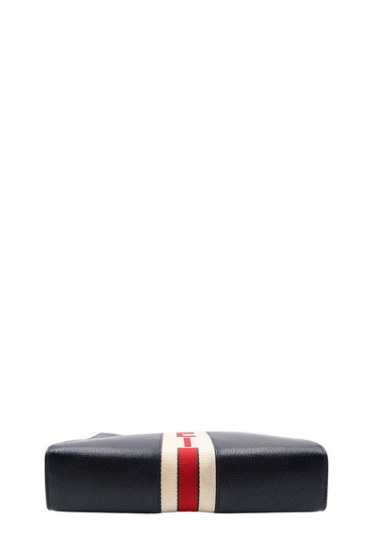 Gucci Jacquard Ribbon Clutch Black