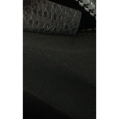 Gucci Nylon GG Guccissima Black Slim Backpack Travel Bag 449181