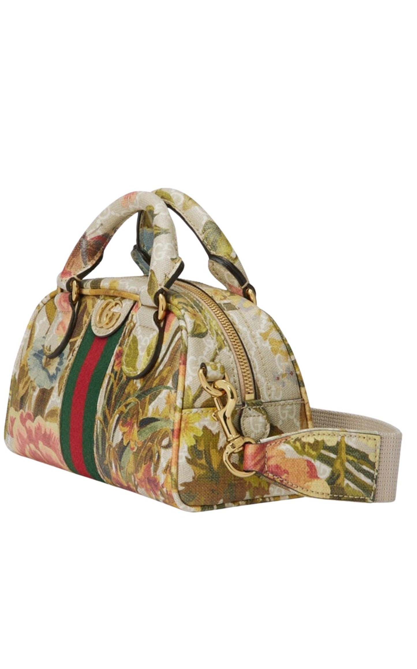 Ophidia GG Floral Shoulder Mini Bag