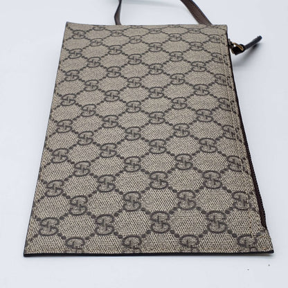 Gucci Pouch/Wristlet Canvas Bag