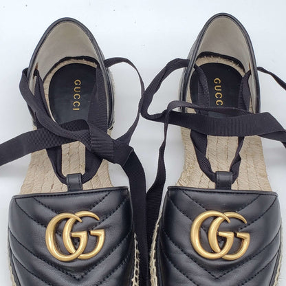 Gucci Sandals GG Marmont Espadrille Shoes