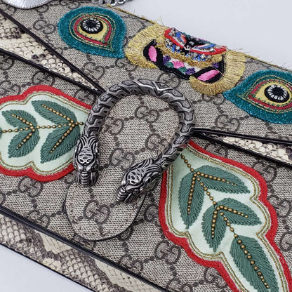 Gucci Small Dionysus Snakeskin Limited Edition New