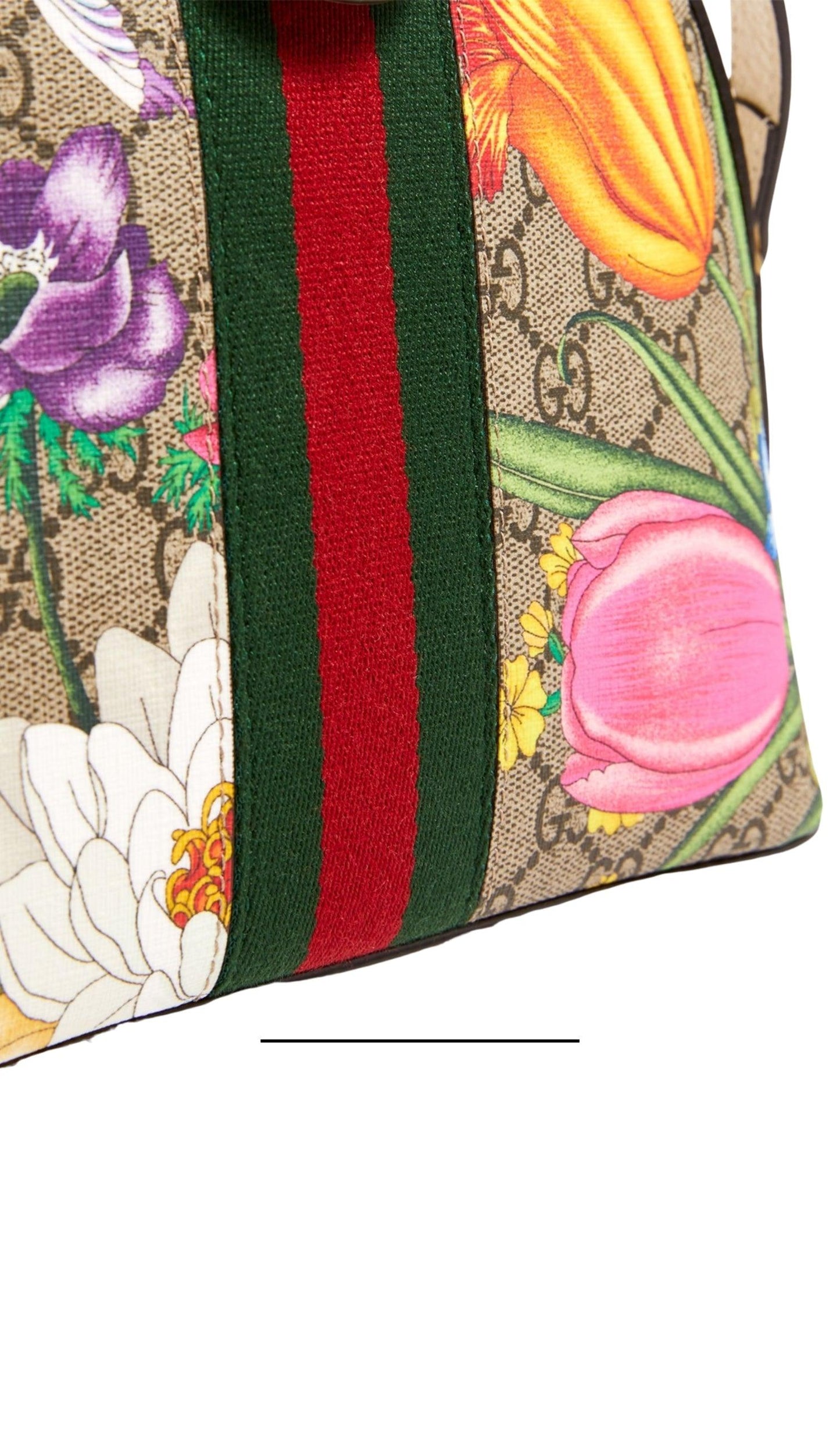 Small Ophidia Flora Shoulder Bag