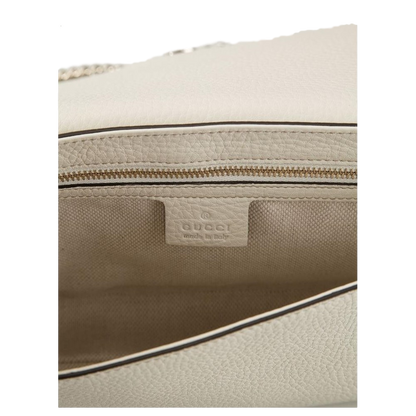 Gucci Soho Disco Ivory Signature Collection Gold Chain 536224