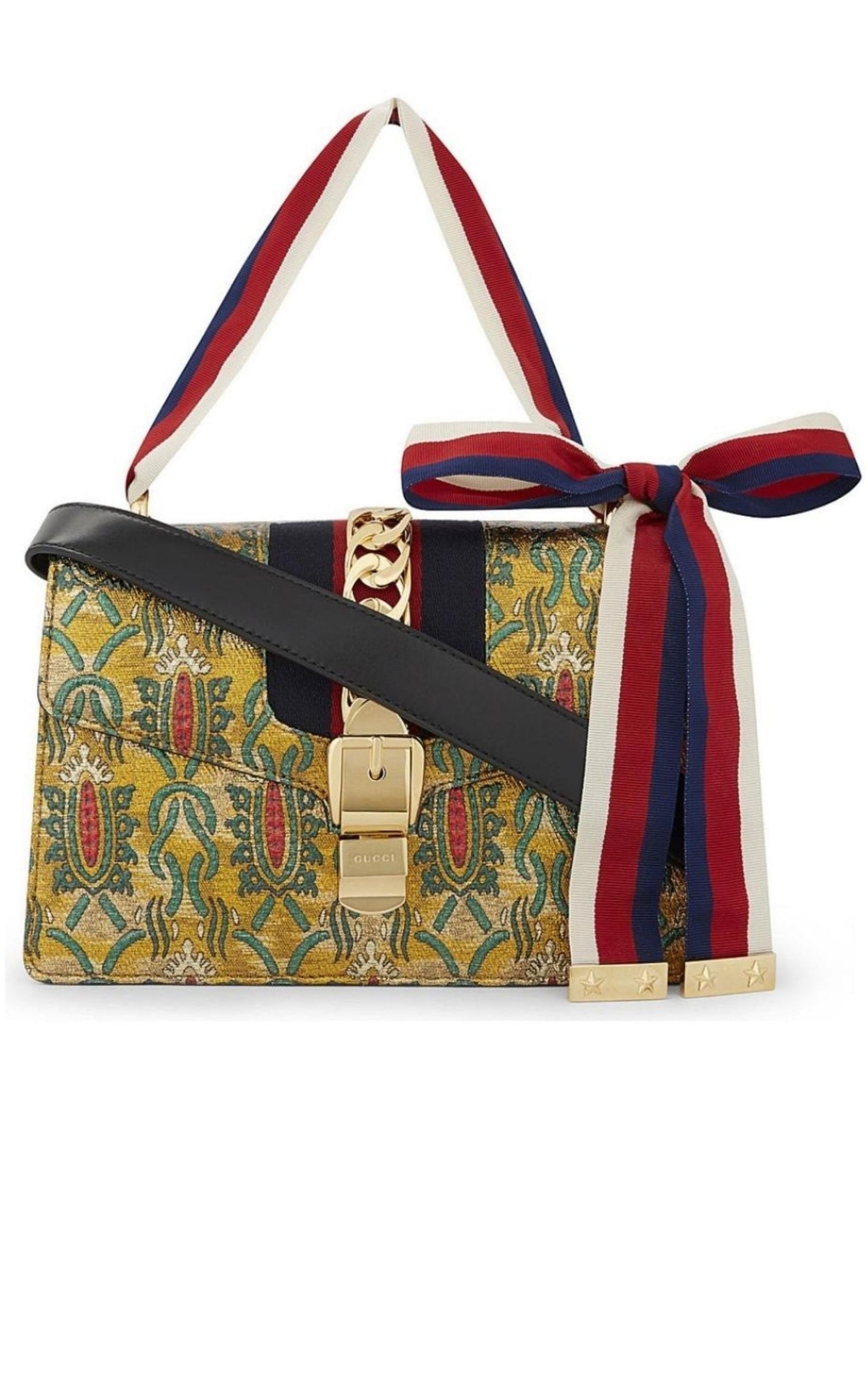 Sylvie Multicolor Brocade Bag