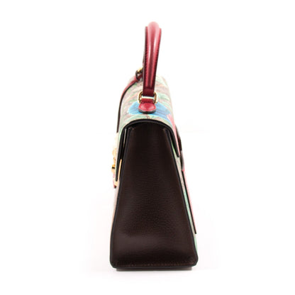 Gucci GG Supreme Tian Padlock Top Handle Bag