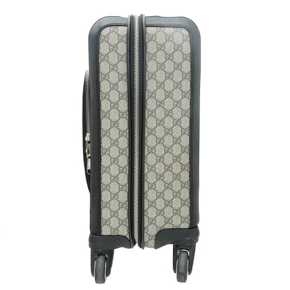 Gucci Bicolor GG Supreme Carry On Suitcase Bag