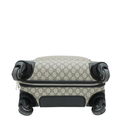Gucci Bicolor GG Supreme Carry On Suitcase Bag
