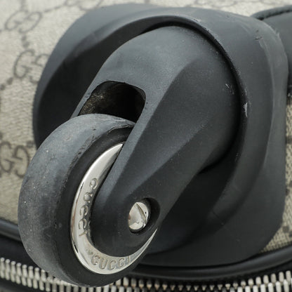Gucci Bicolor GG Supreme Carry On Suitcase Bag