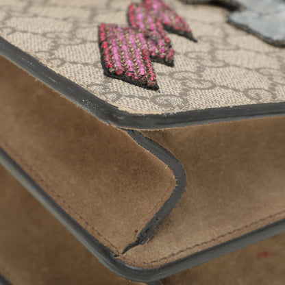 Gucci Ebony Dionysus Sequins Lips Lightning Bag