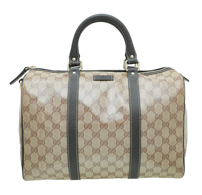 Gucci Bicolor GG Crystal Joy Boston Medium Bag