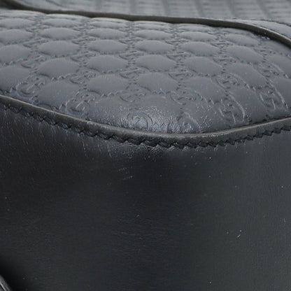 Gucci Blue GG MicroGuccissima Crossbody Bag