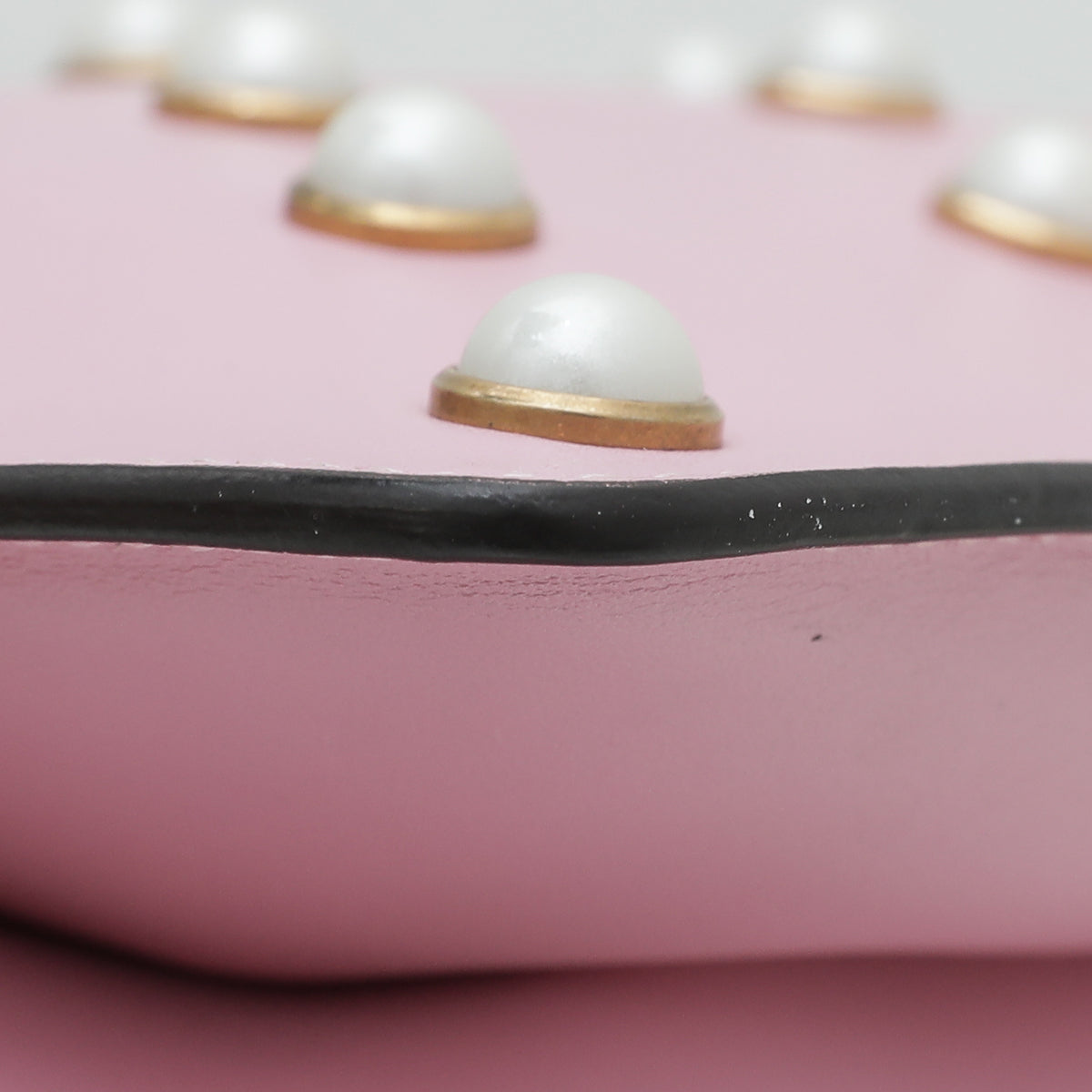 Gucci Pink Pearl Studded Queen Margaret Broadway Bag