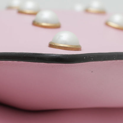 Gucci Pink Pearl Studded Queen Margaret Broadway Bag
