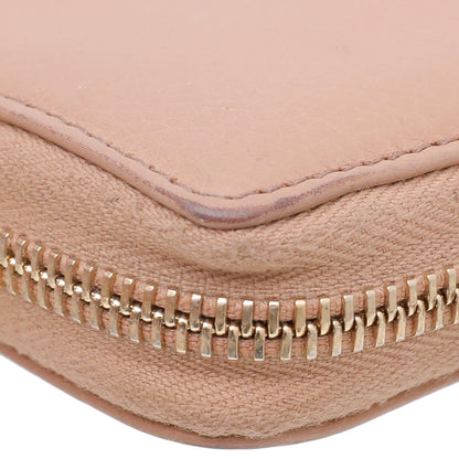 Gucci Light Brown Soho Zip Around Wallet