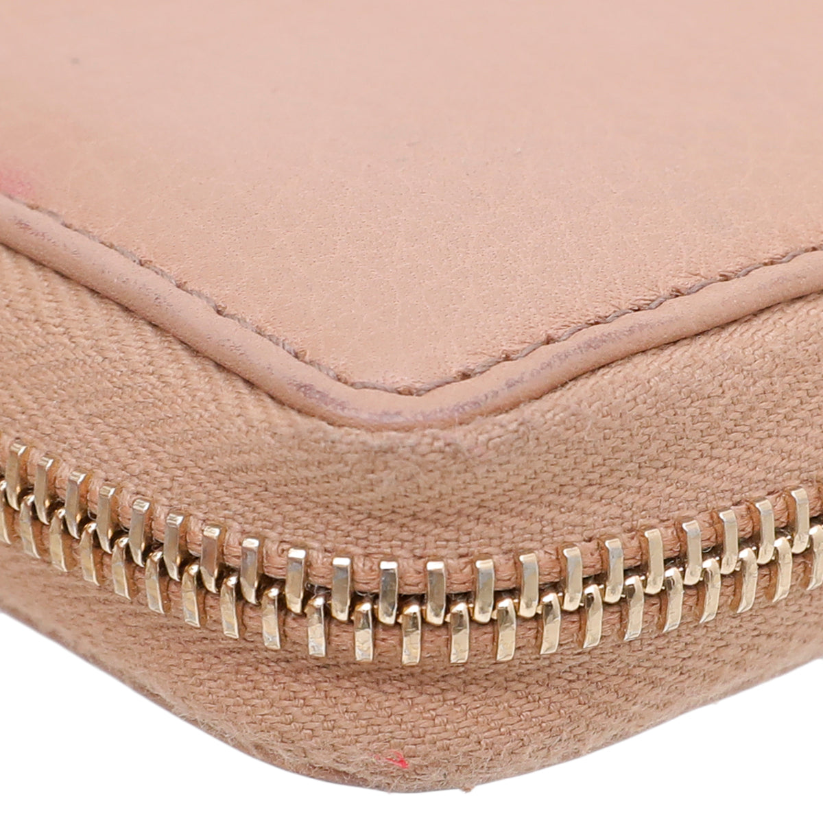Gucci Light Brown Soho Zip Around Wallet