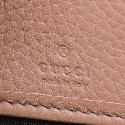 Gucci Light Brown Soho Zip Around Wallet