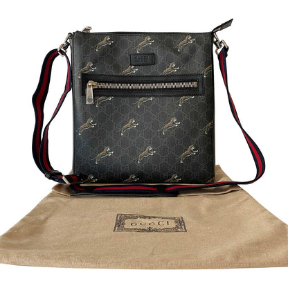 Gucci Bestiary Messenger with Tigers