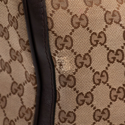Gucci Vintage Web Boston Bag