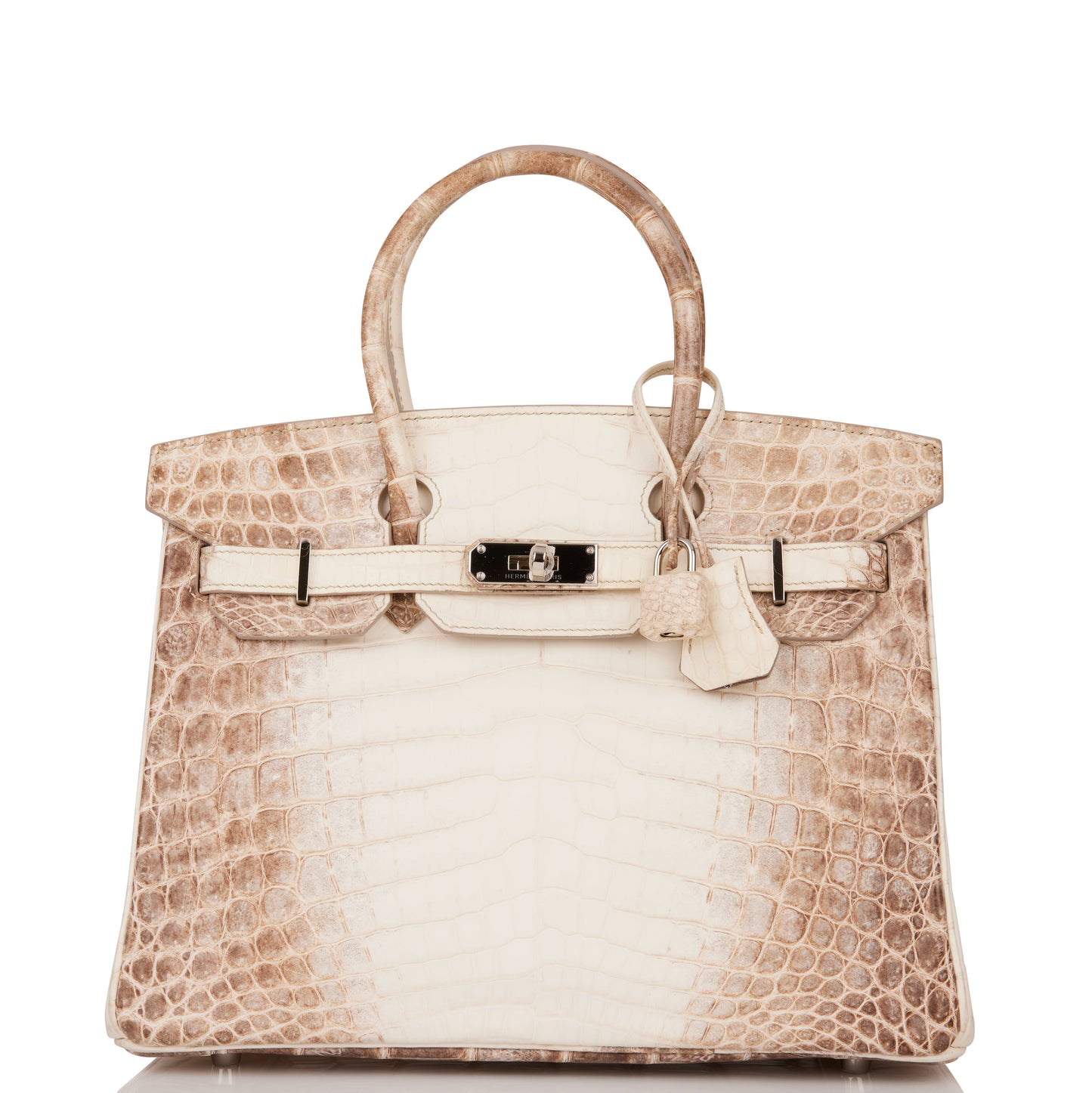 Hermes Birkin 30 Himalaya Niloticus Crocodile Palladium Hardware