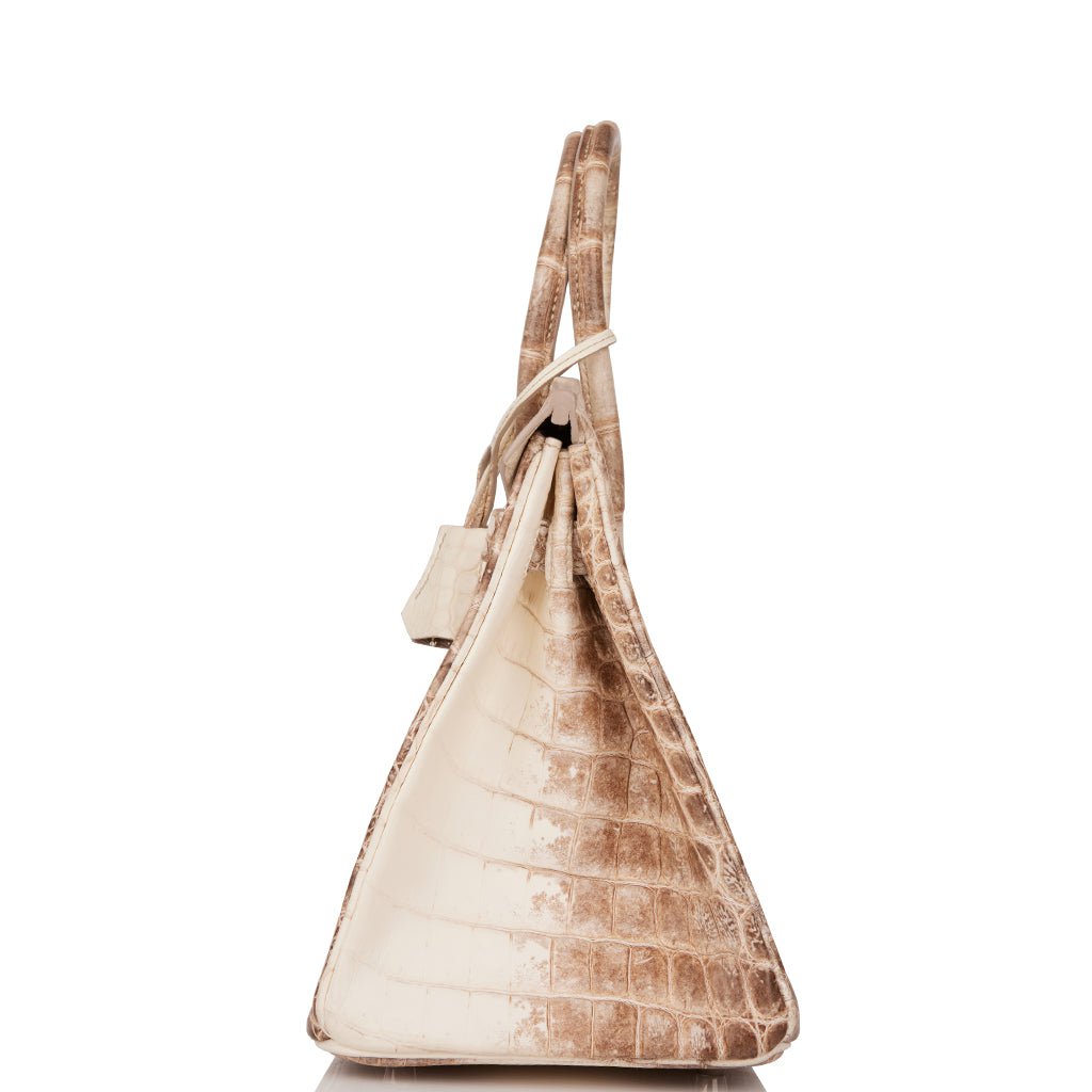 Hermes Birkin 30 Himalaya Niloticus Crocodile Palladium Hardware