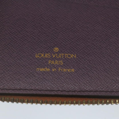LOUIS VUITTON Epi Organizer De Voyage Travel Case SPO Brown LV Auth hs918