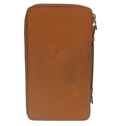 LOUIS VUITTON Epi Organizer De Voyage Travel Case SPO Brown LV Auth hs918
