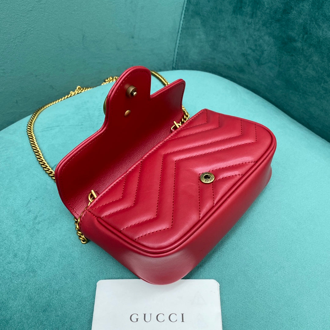 BOLSA GUCCI MARMONT SUPER MINI  16